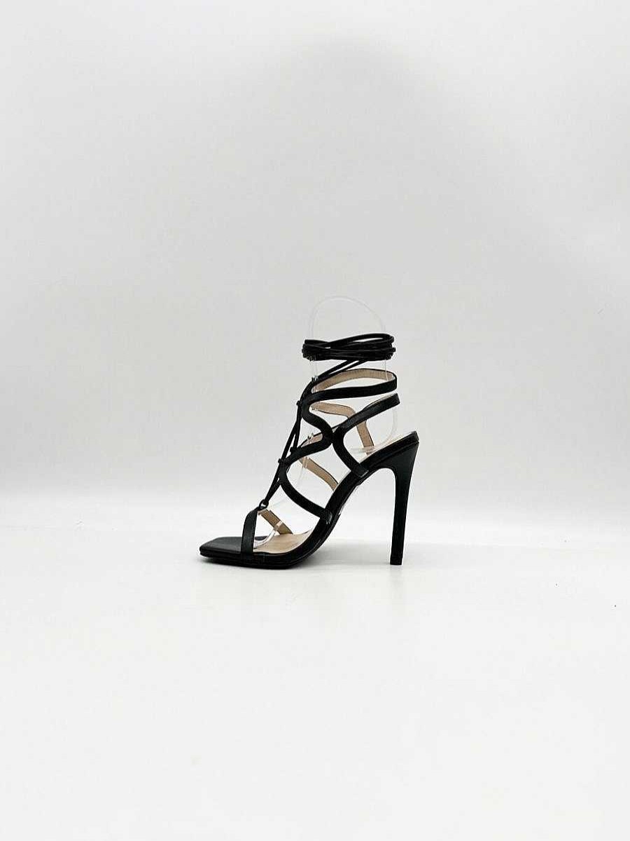 Calzature Diva Calzature | Sandali Intreccio Lace Up Sa2023-19