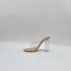 Calzature Diva Calzature Sandali Tacco Alto | Sandali Fascia Plexy Jrx1914 Nude