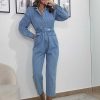 Abbigliamento Diva Calzature | Jumpsuit Cb2153 Denim