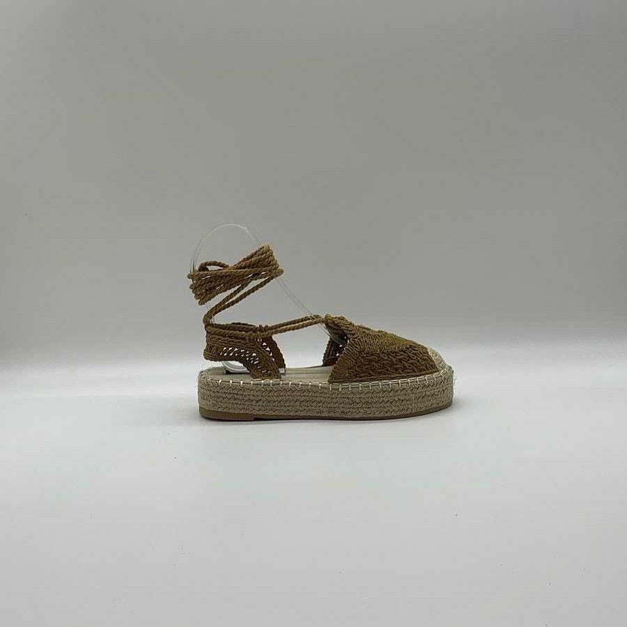 Calzature Diva Calzature Espadrillas | Espadrillas Ricami Lace Up 5262-09