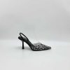 Calzature Diva Calzature | Decollete Slingback Plexy Perle Sqc-47