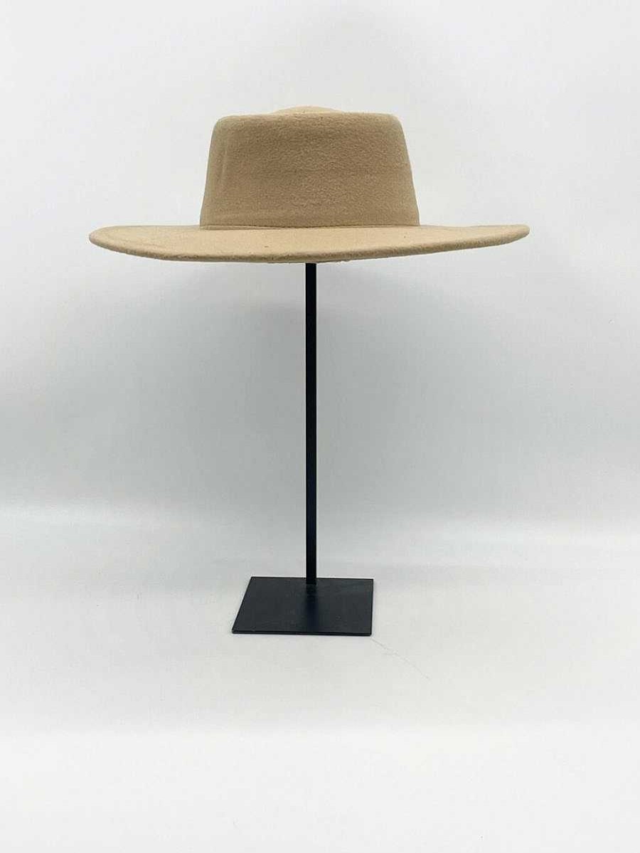 Accessori Diva Calzature | Cappello Cilindrico Ca9115 Camel