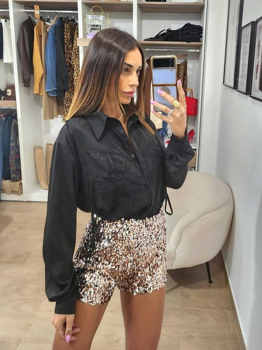 Abbigliamento Diva Calzature | Shorts Paillettes 2255